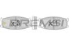 BREMSI BP2152 Brake Pad Set, disc brake